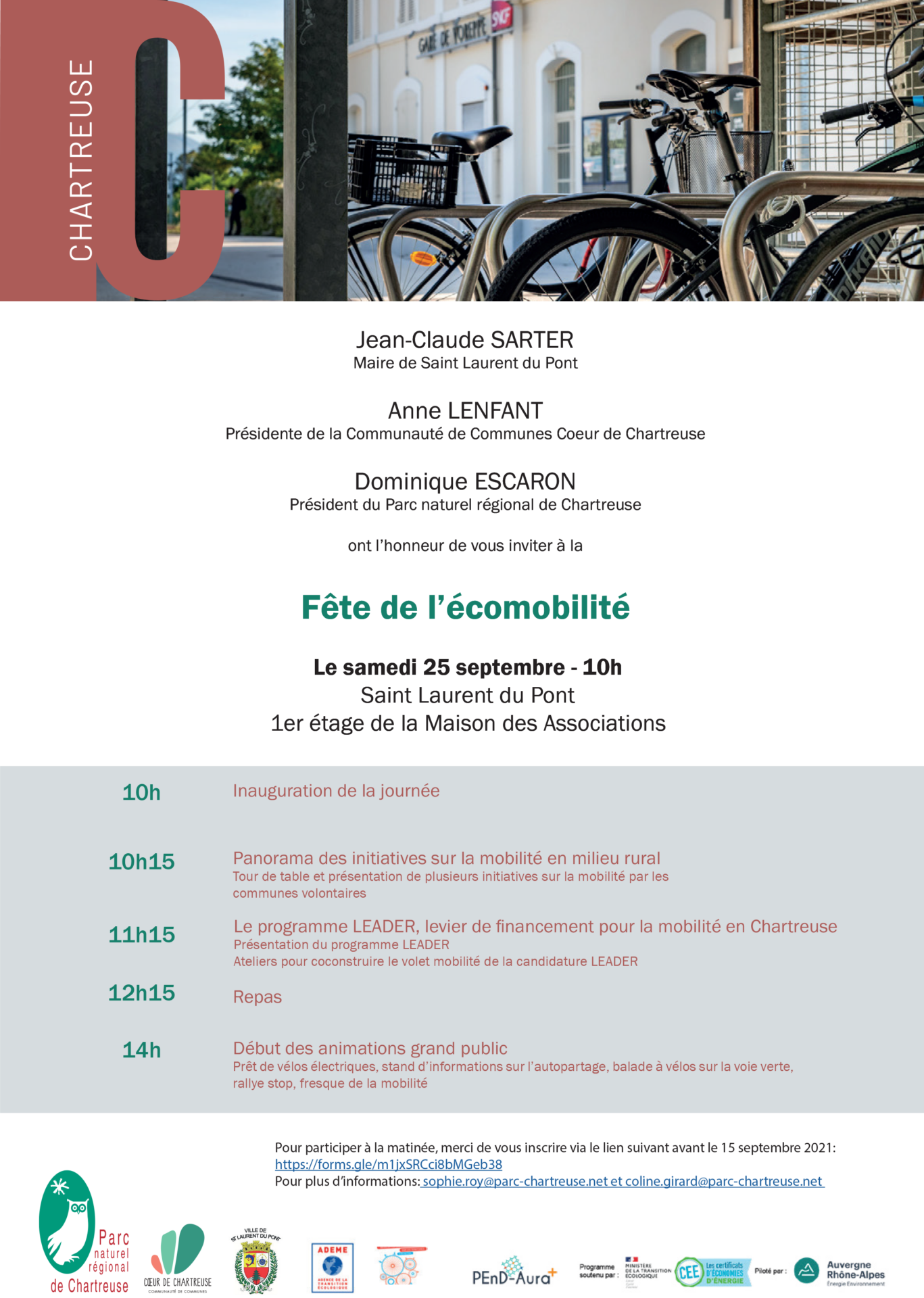 Invitation matinée de la fête de l’écomobilité