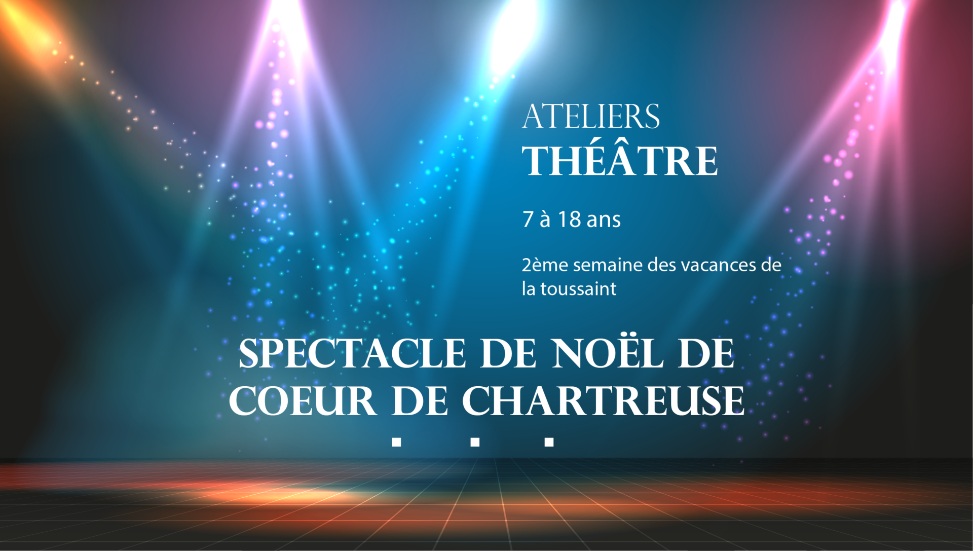 Spectacle de noël de Coeur de Chartreuse