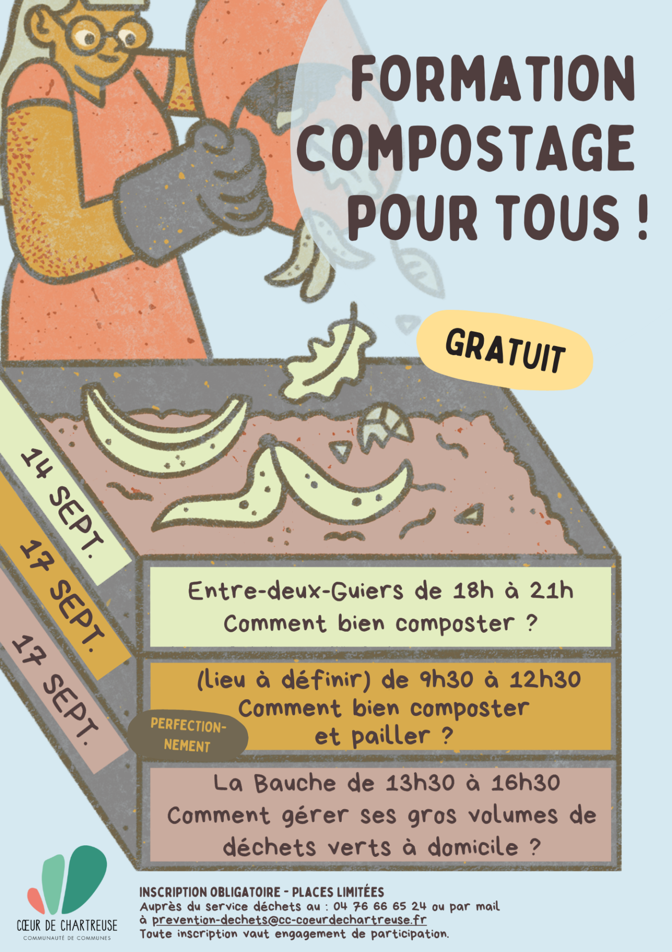 Formation gratuite au compostage