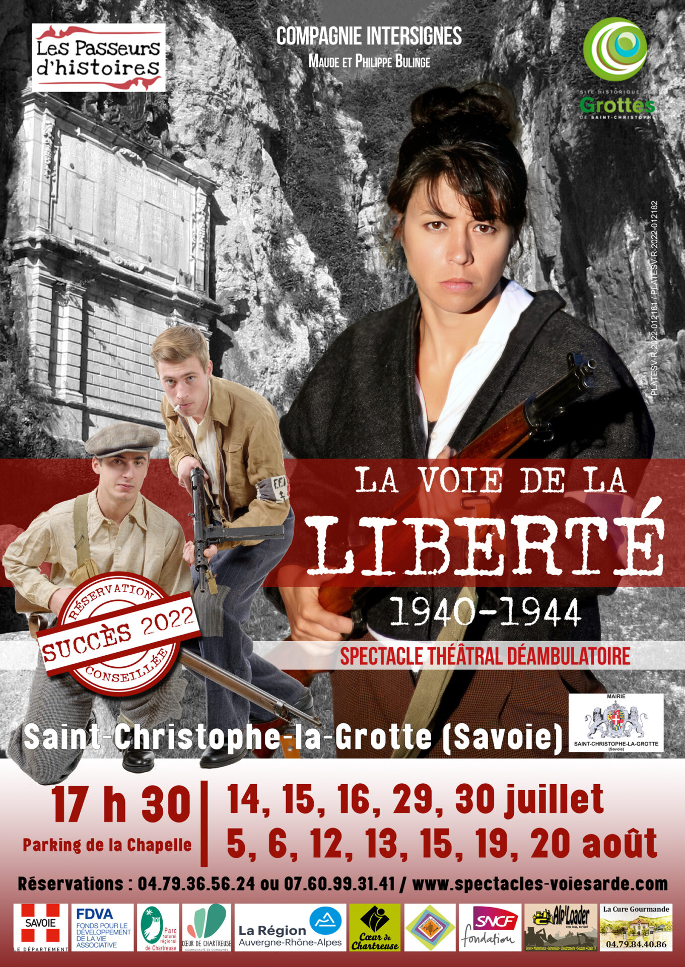 Spectacle déambulatoire sur la Voie sarde : La Voie de la Liberté