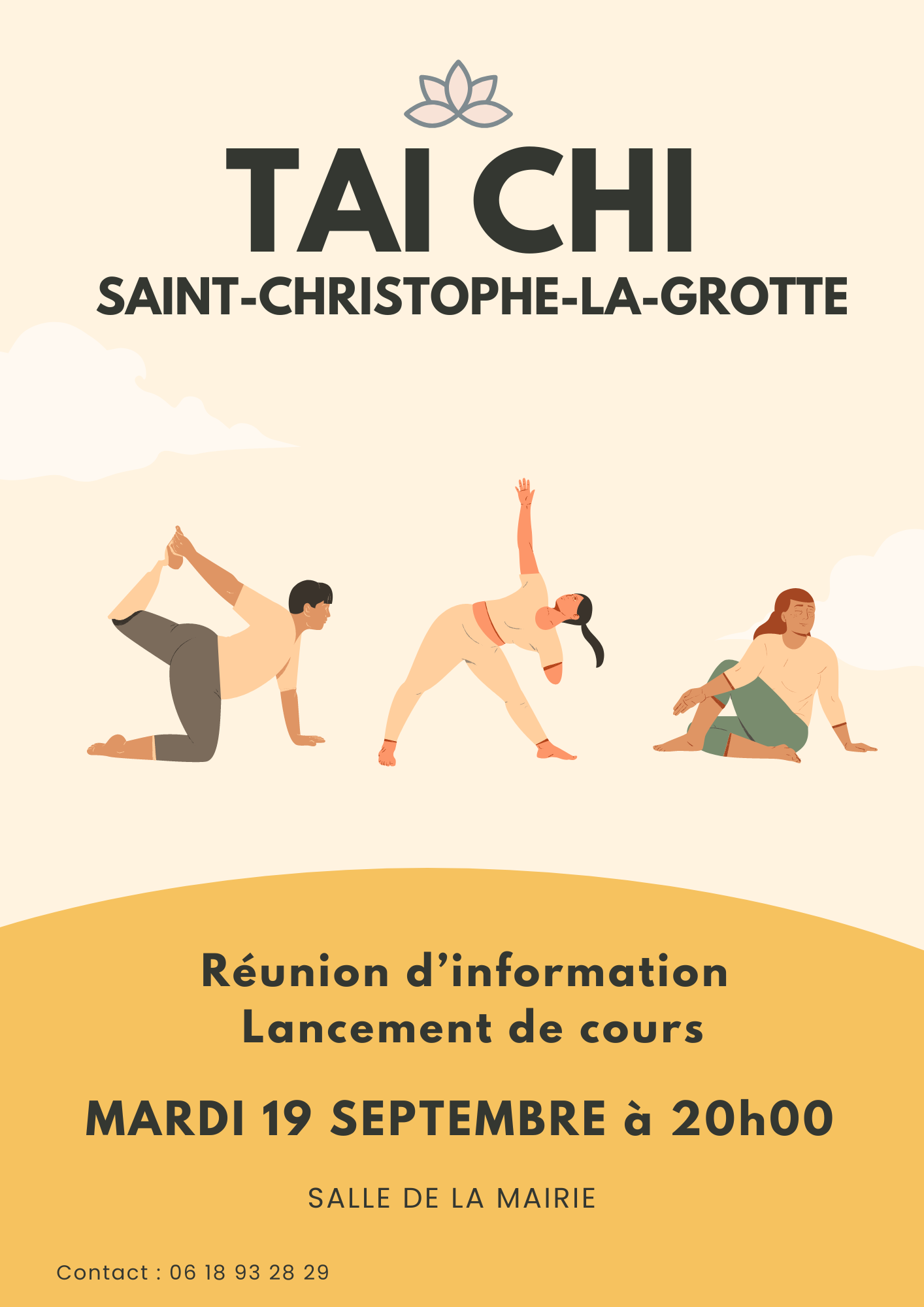 Tai Chi à Saint Christophe la Grotte