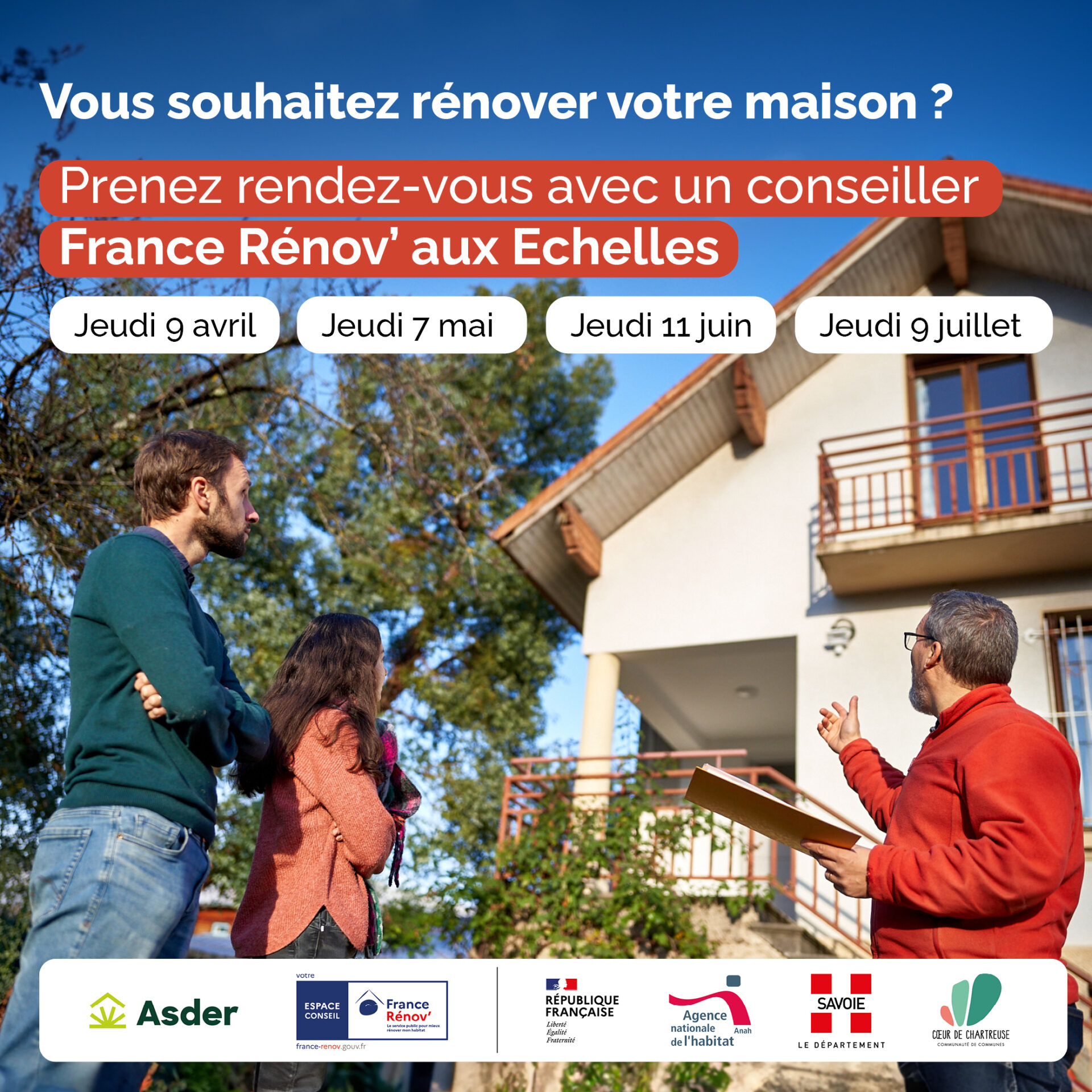 Permanences Info Énergie – France Rénov’ : des conseils gratuits pour vos projets de rénovation