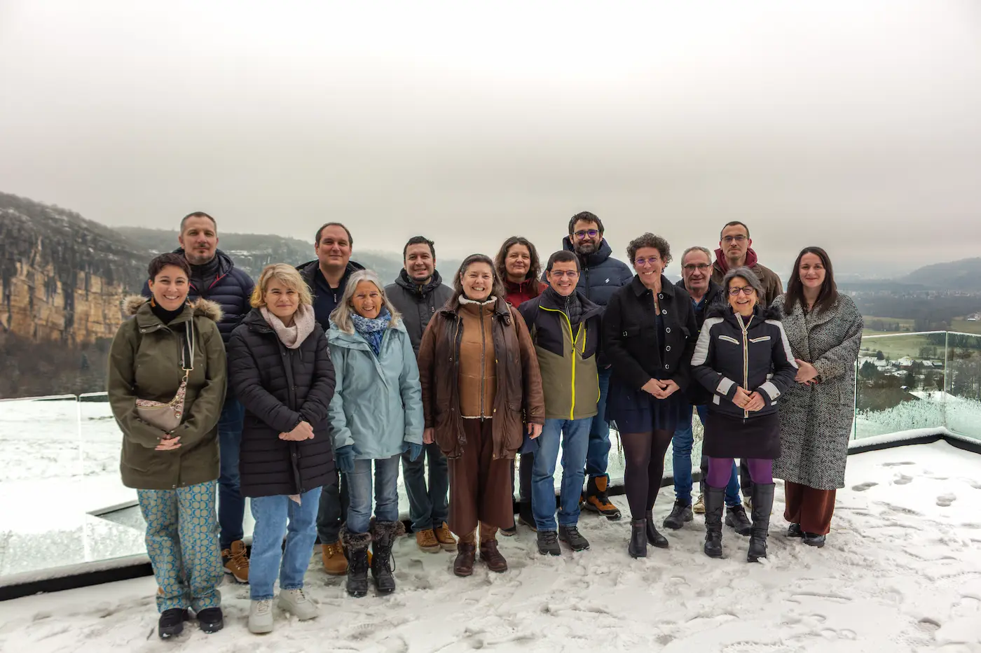 Photo de l'équipe municipale de Saint-Christophe-la-Grotte