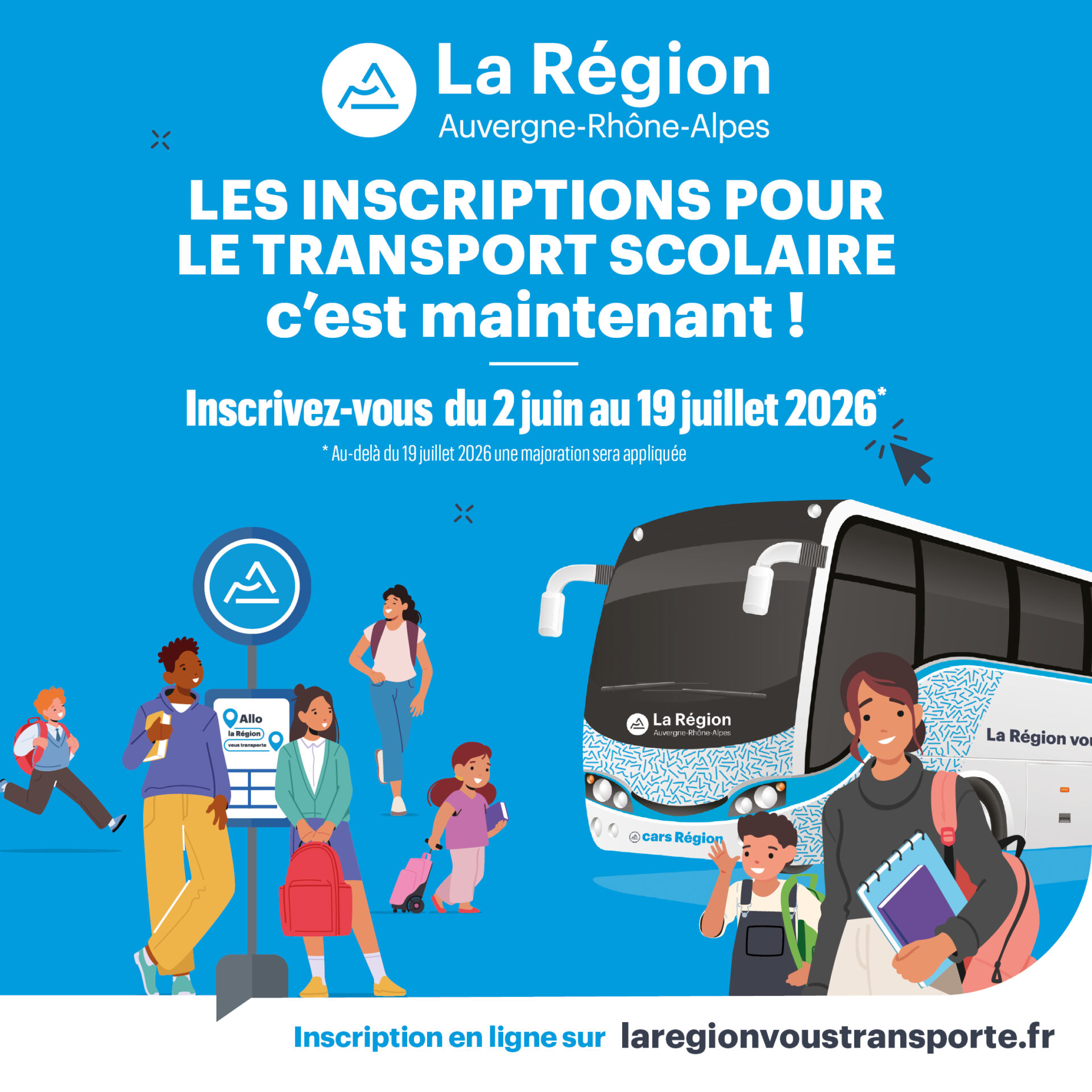 🚌 Transport scolaire : inscriptions ouvertes pour la rentrée 202