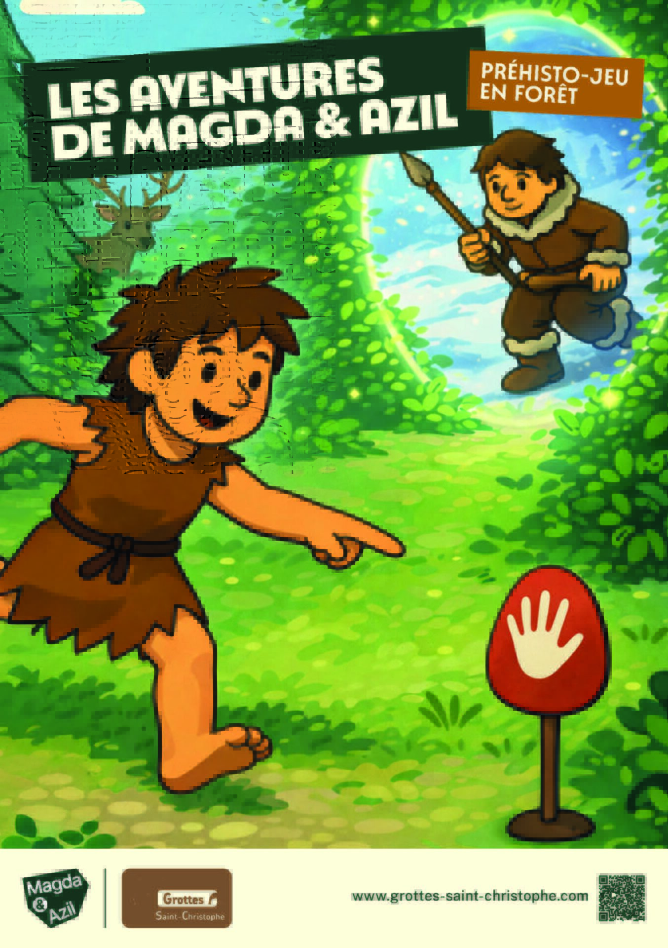 Préhisto jeu - Les aventures de Magda & Azil